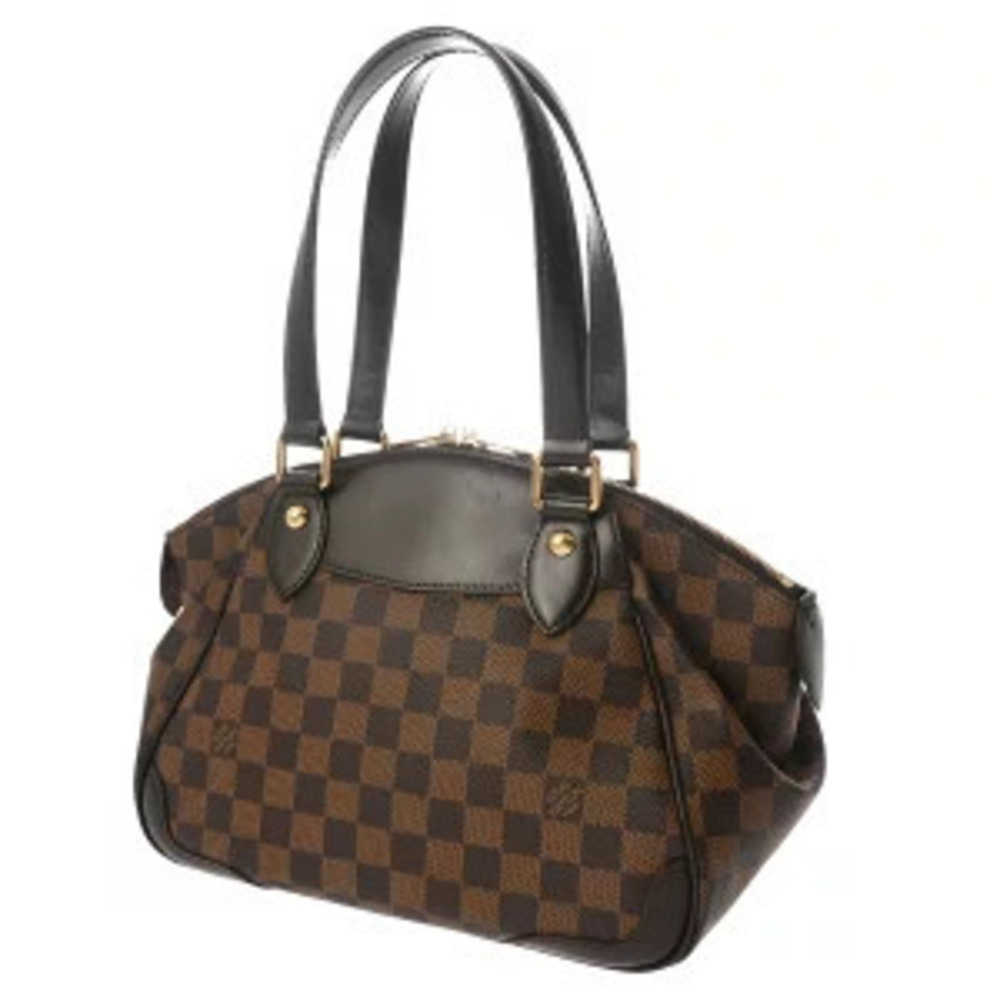 Louis Vuitton Brown Verona Canvas Damier Handbag